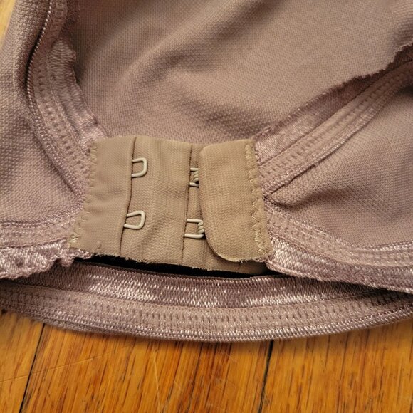 Tissini Colombia Bodysuit Shapewear L Brown V Neck Stretch Sleeveless - Picture 7 of 7